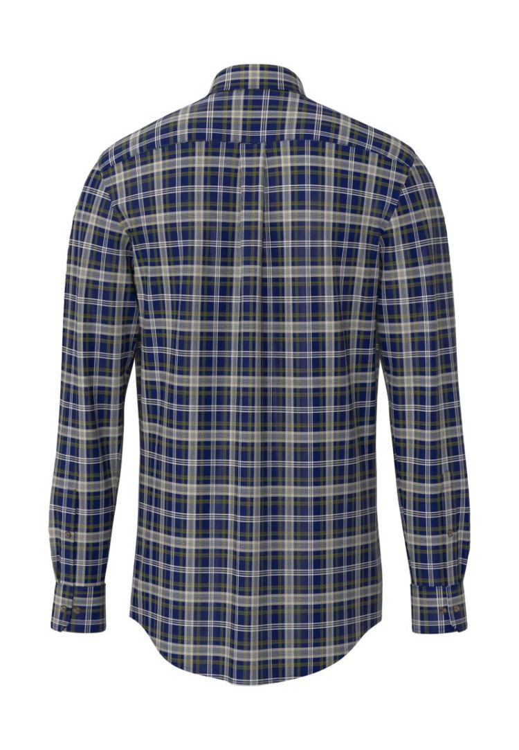 Herringbone Check. B.D.. 1-1 661 ink blue