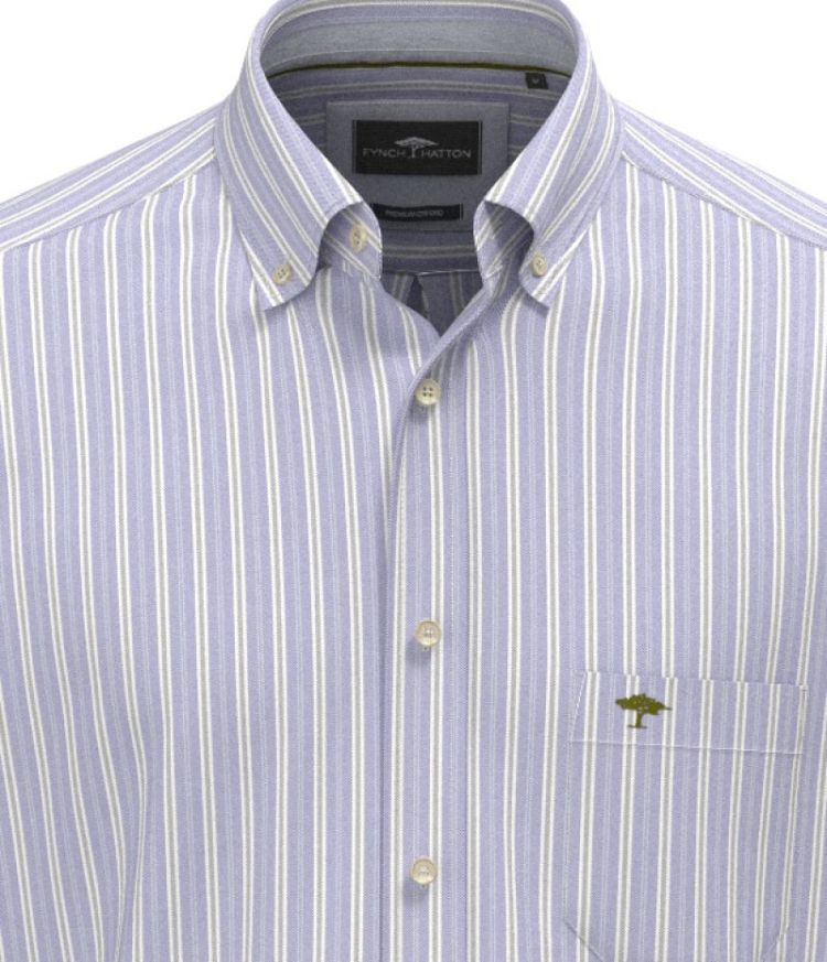 Heritage Oxford Stripe.B.D.. 1-1 674 cobalt