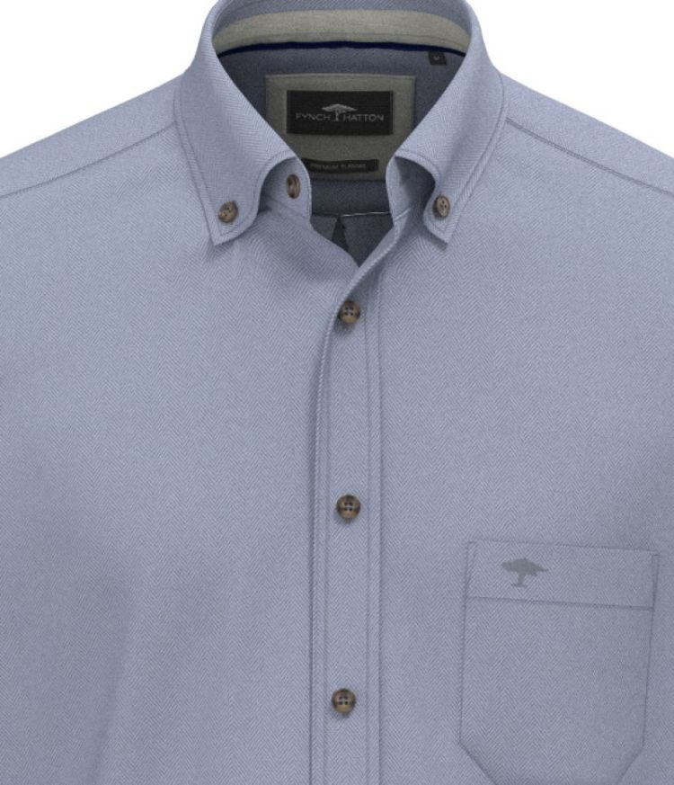 Essential Herringbone. B.D..1-1 660 air blue