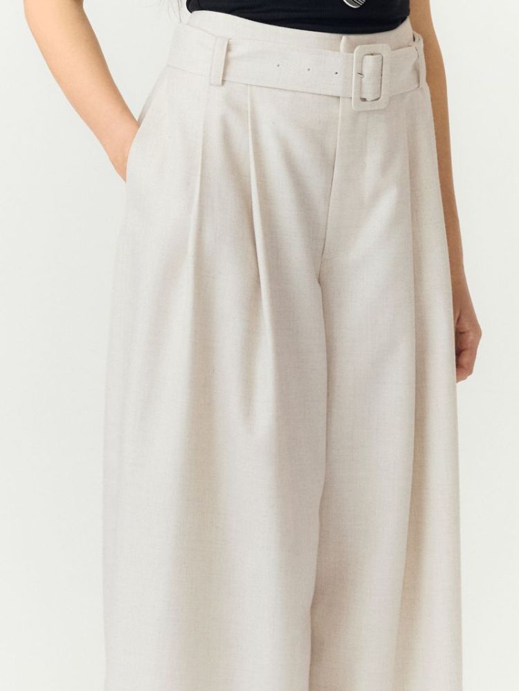 YASALIKKA HW BELTED PANT S. 208930001 Prist