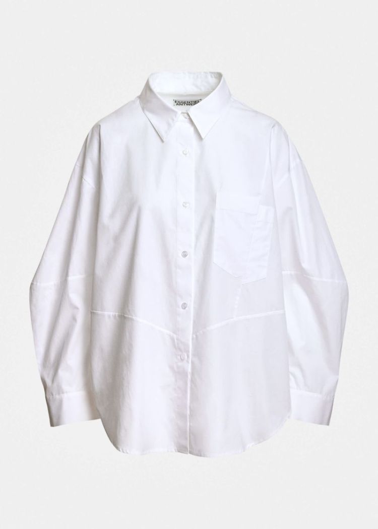 oversized shirt wh00 White