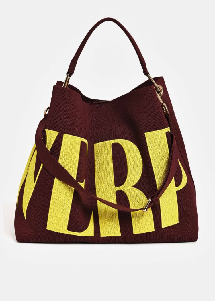 knitted shopper bag k2cg C2cigar lo