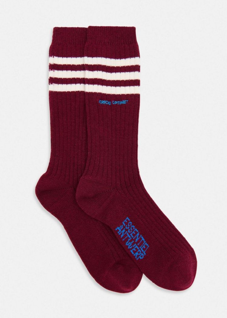 striped thick socks k3wn C3wine not