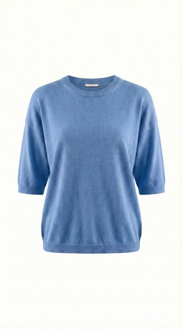 pull  round neck 3-4 sleeves marina 