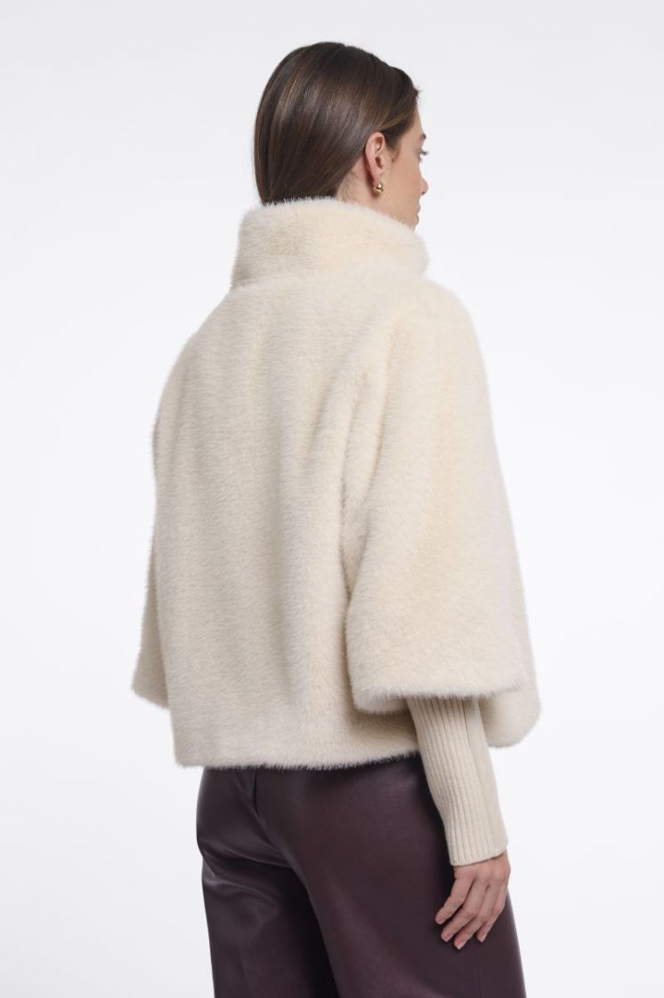 Jacket with rib cuffs Birch 