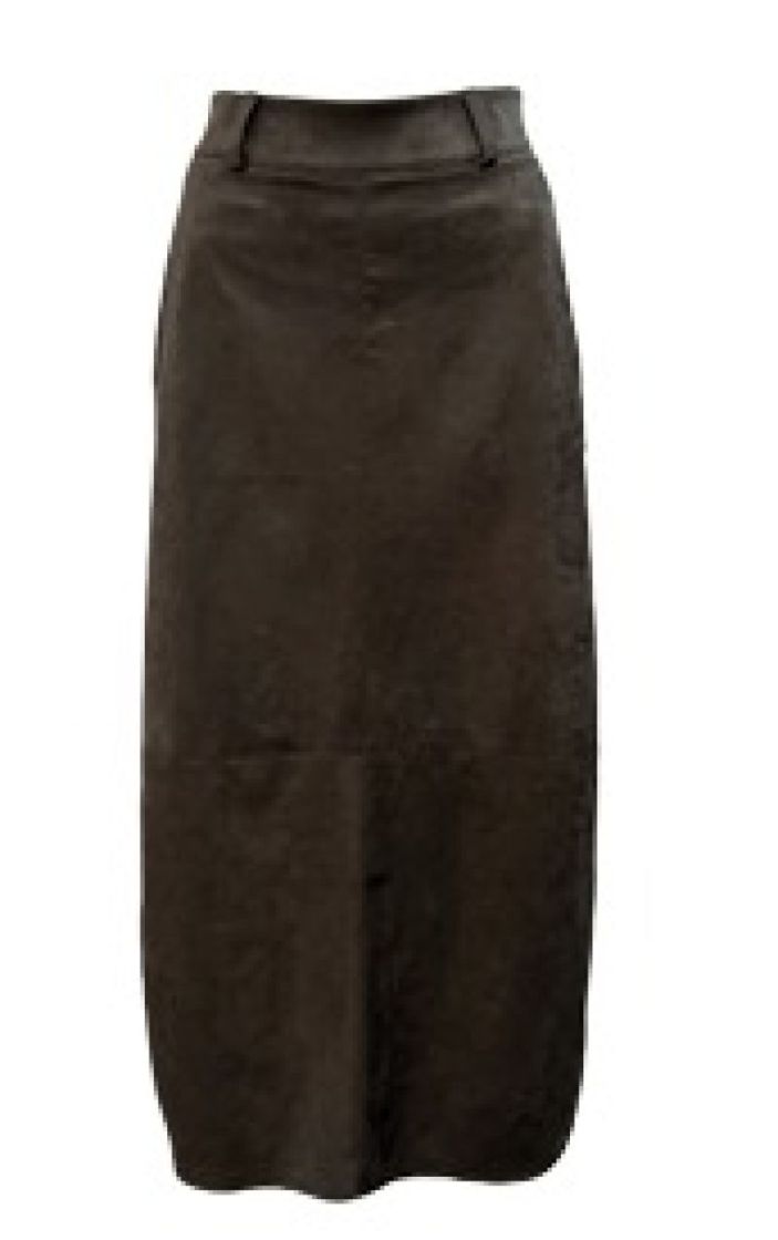 PIPA SKIRTALCANTARA Green 