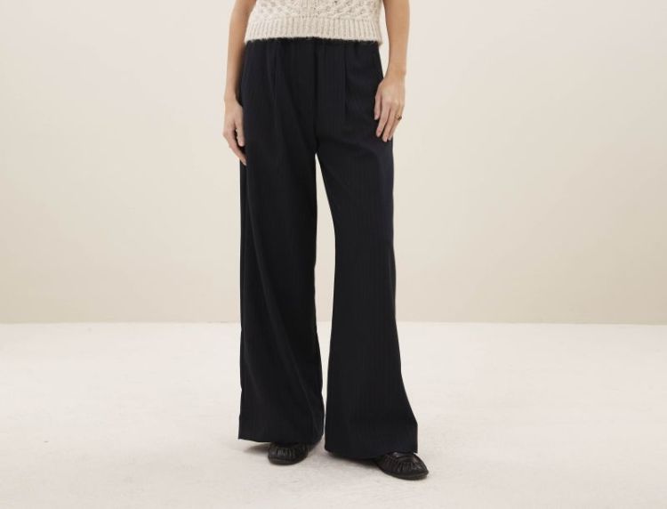 BENJI PINE STRIPE PANTS 1413 dark pine