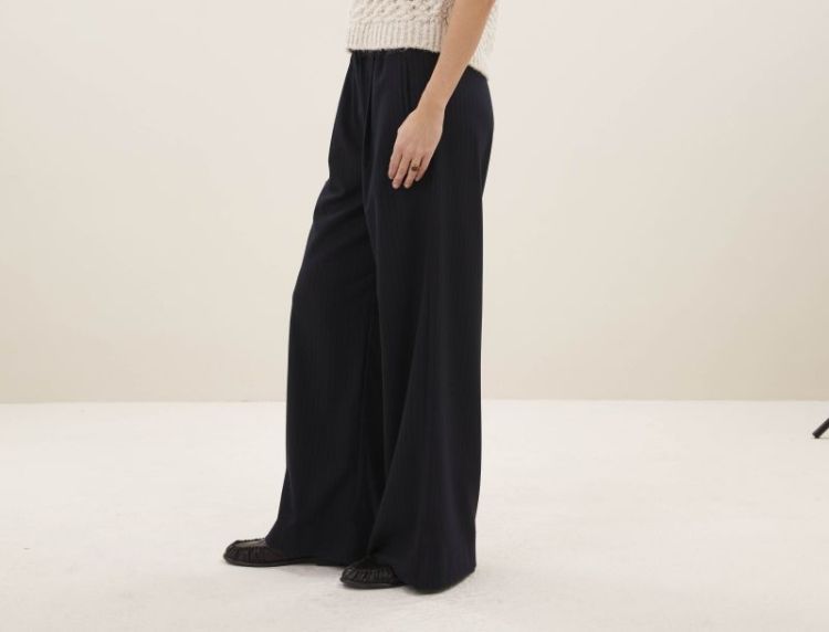 BENJI PINE STRIPE PANTS 1413 dark pine