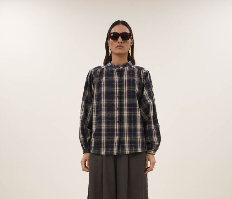 JAGGER CHECK BLOUSE 1651 jagger che