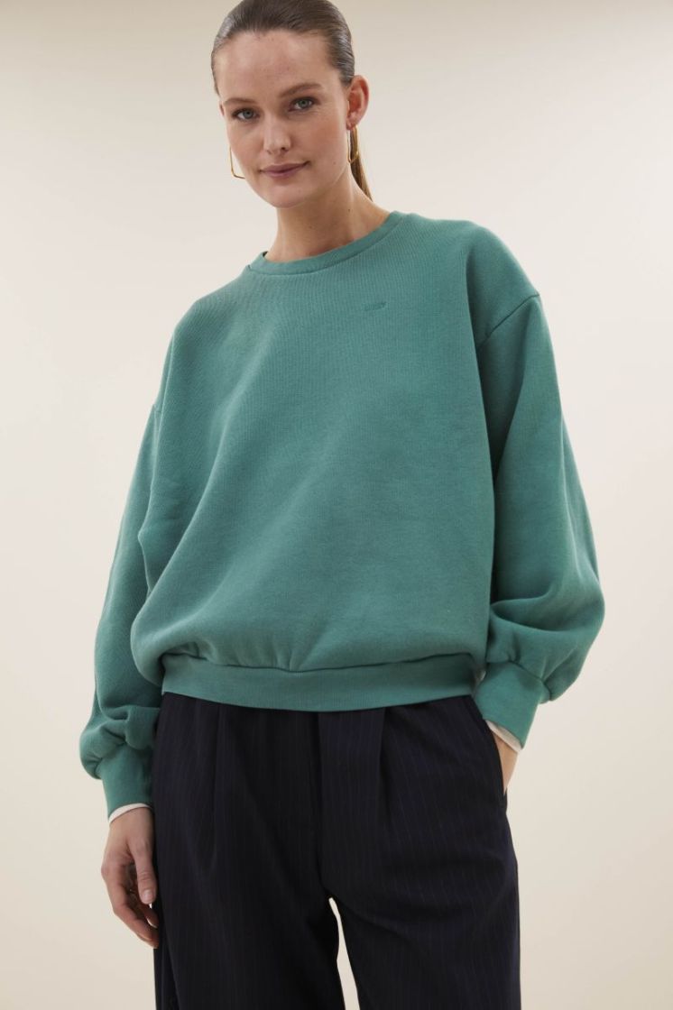 LILI LUCKY SWEATER 1405 frosty gre