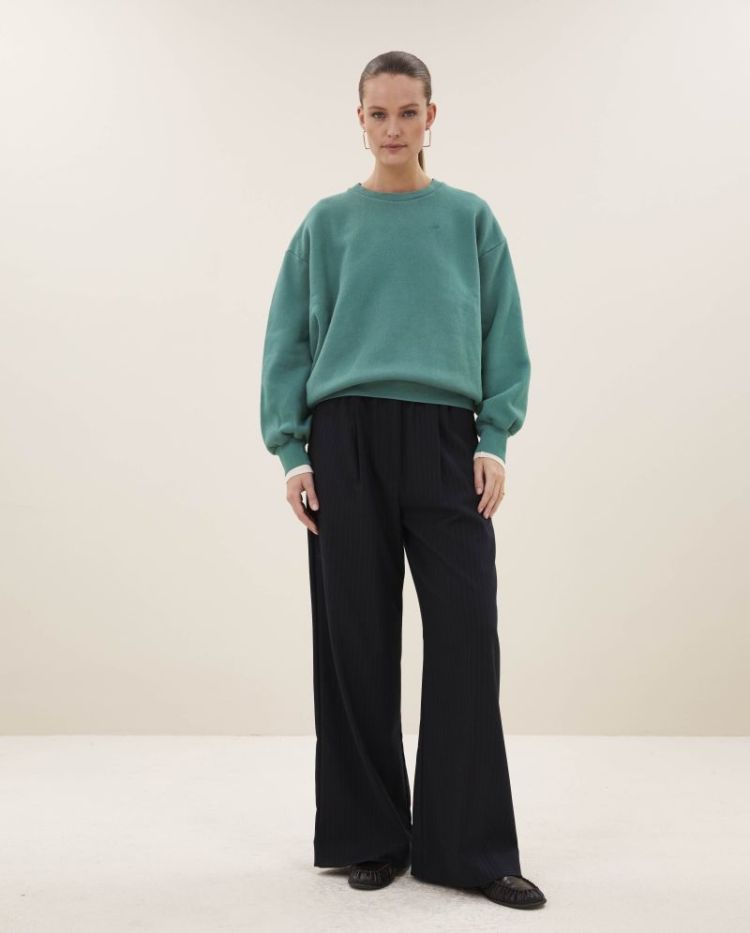 LILI LUCKY SWEATER 1405 frosty gre