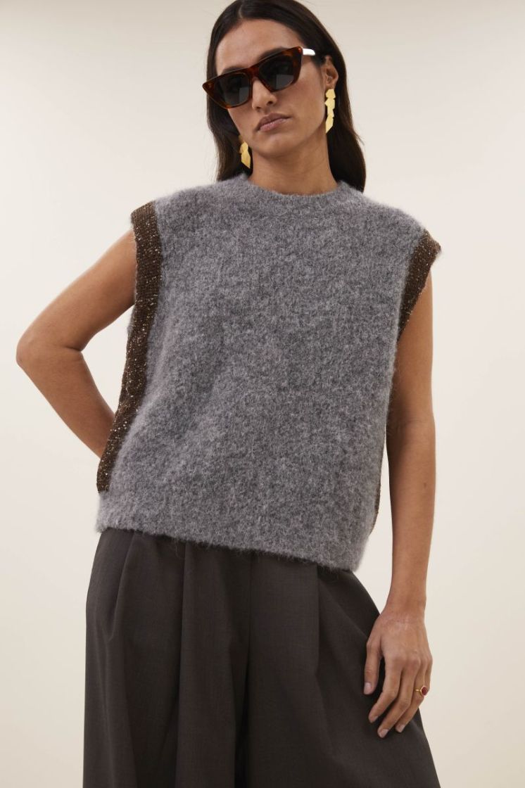 NOBY SPENCER 825 grey melee