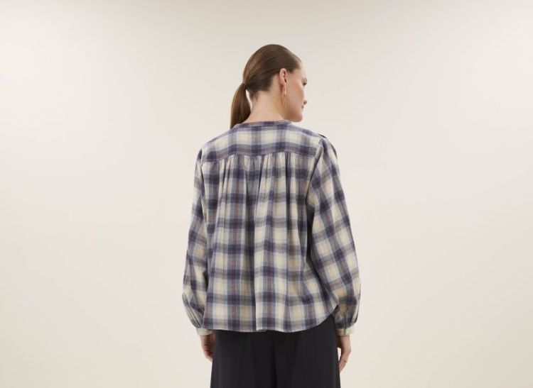 NYKA TOKYO CHECK BLOUSE 1617 tokyo chec