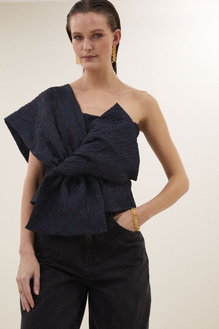 JULA JACQUARD TOP 856 midnight