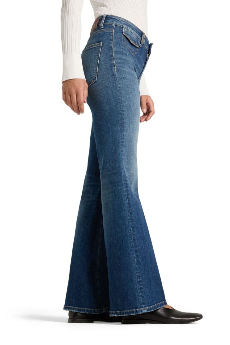 structured superstretch blue denim 5136 modern oce