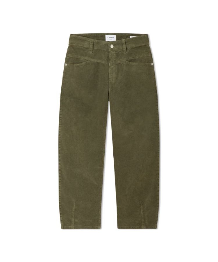 comfort stretch cord pigment dyed 641 evergreen