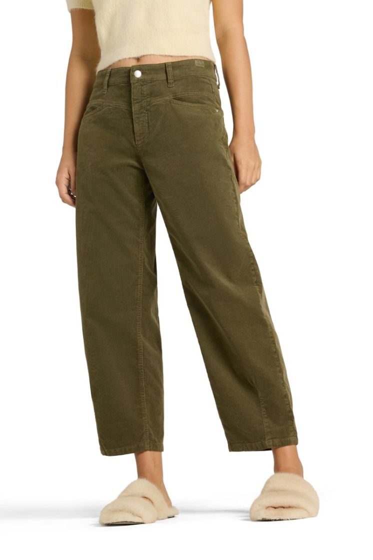 comfort stretch cord pigment dyed 641 evergreen