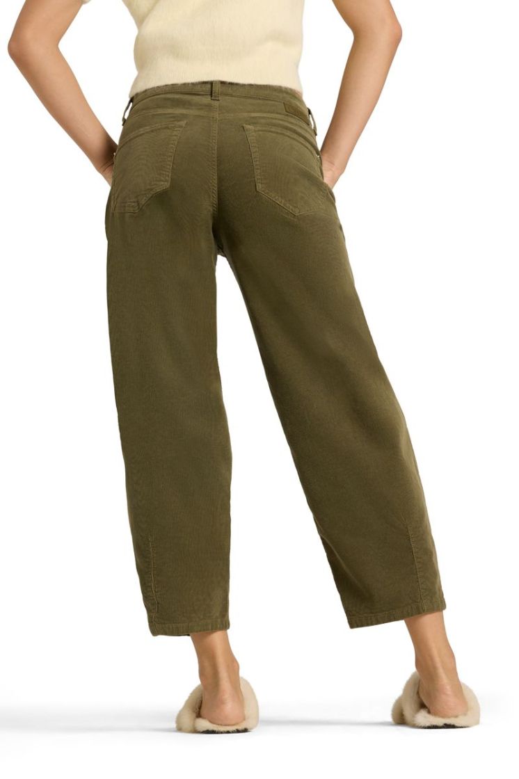 comfort stretch cord pigment dyed 641 evergreen