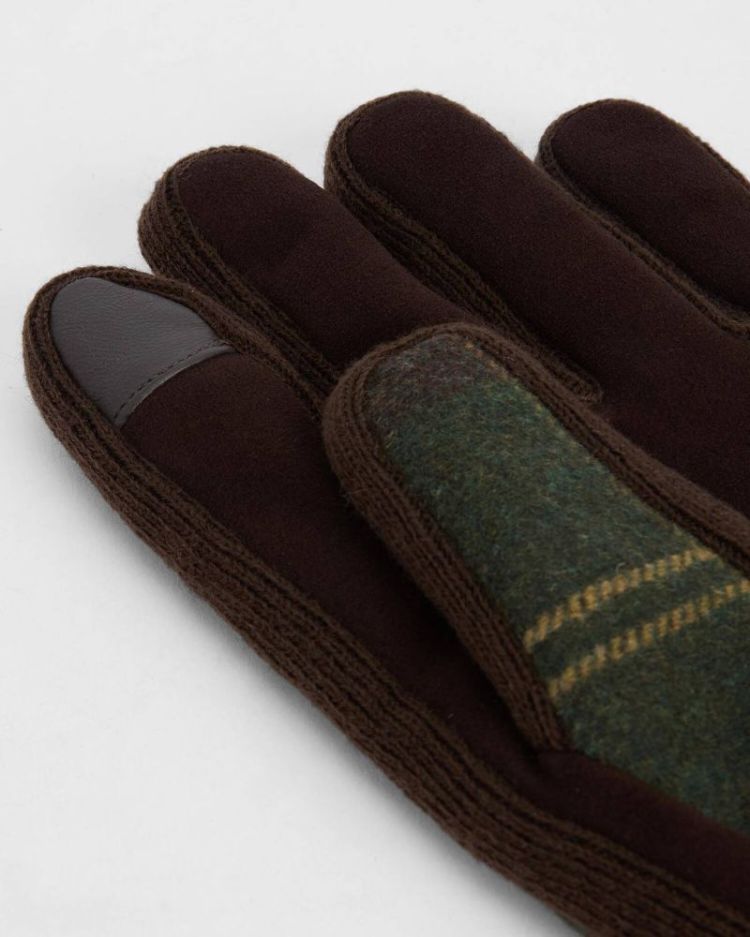 BARBOUR HACKNEY TARTAN GLOVES SOS - TN11 CLAS