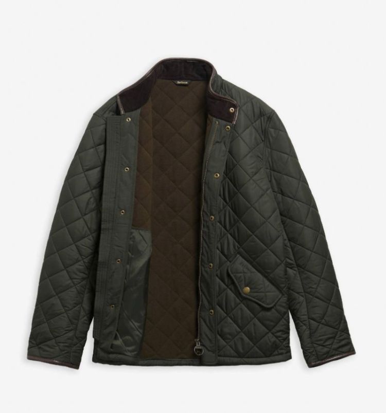 BARBOUR POWELL QUILTED JACKET SOS - GN72 SAGE