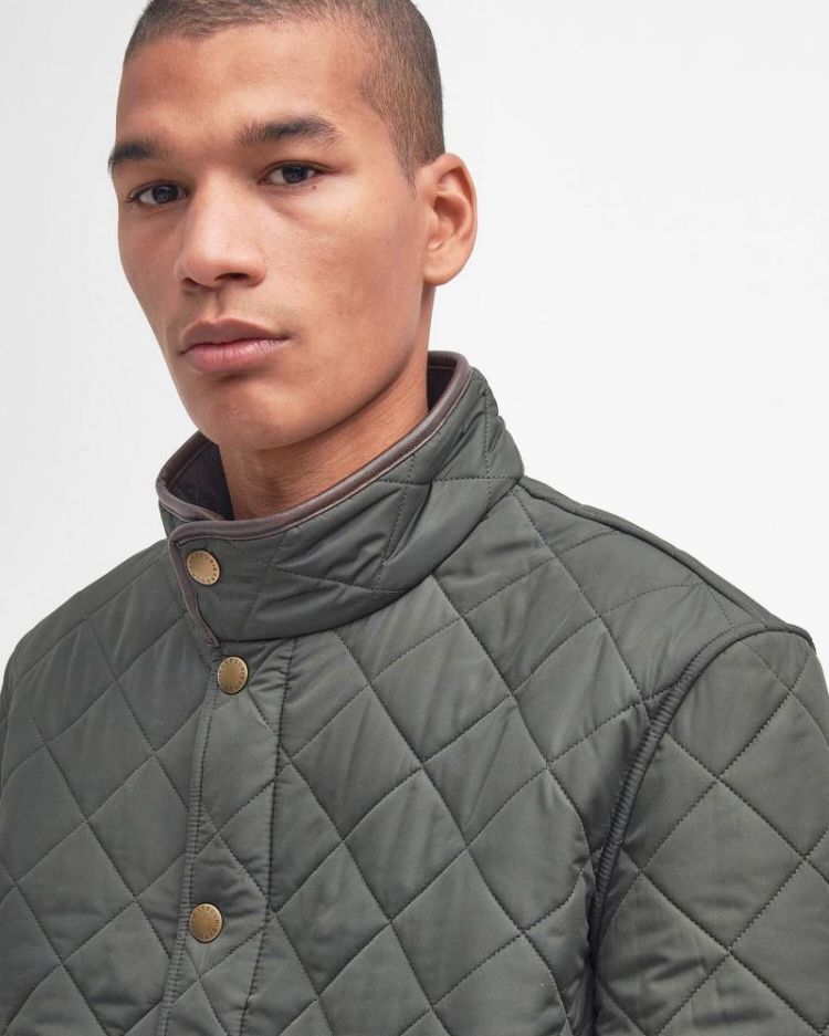 BARBOUR POWELL QUILTED JACKET SOS - GN72 SAGE
