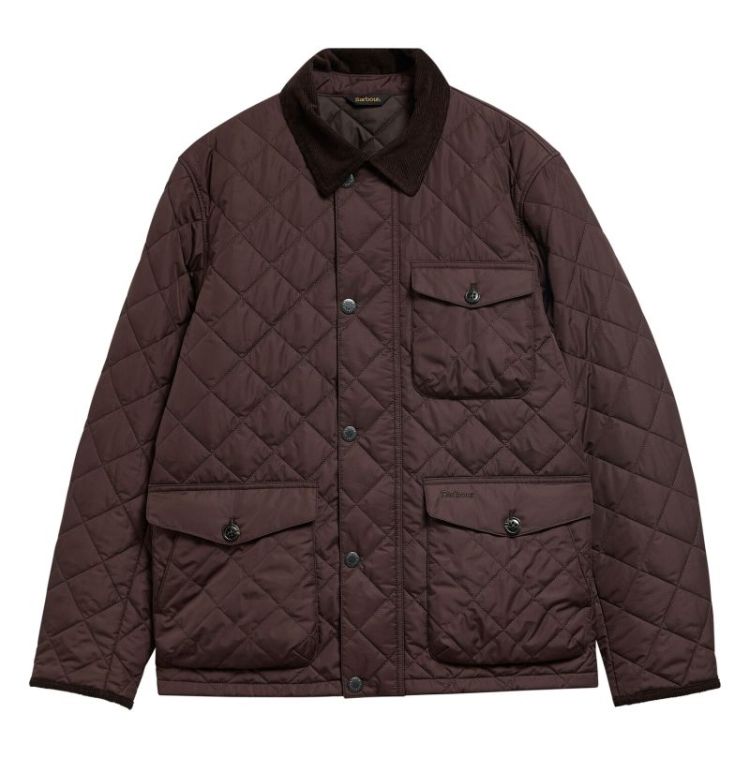 BARBOUR HORNBY QUILTED JACKET BR91 BLACK OAK