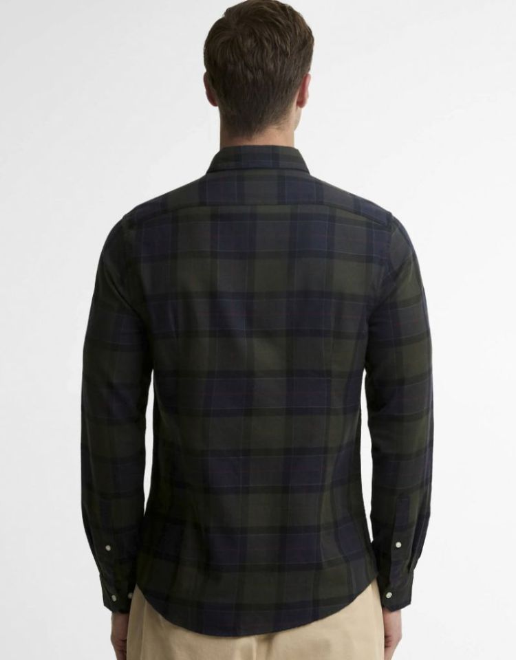 BARBOUR FORTROSE TAILORED TARTAN SHIRT TN43 SHADOW CLA