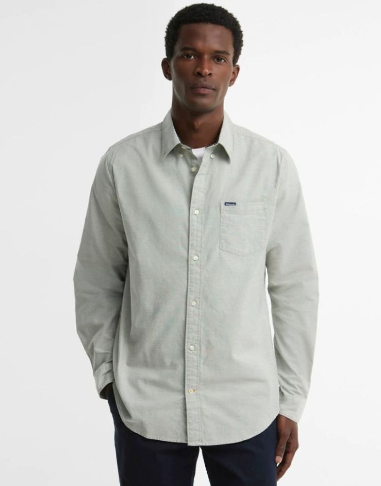 BARBOUR MARSDEN TAILORED OXFORD SHIRT GN49 AGAVE GREE