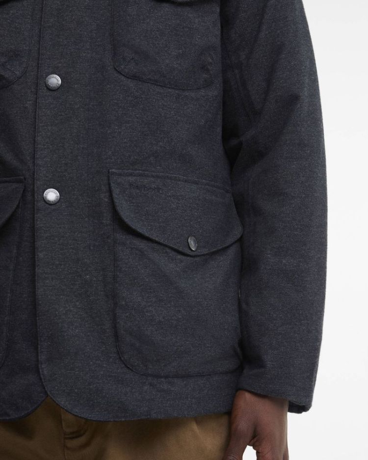 BARBOUR MODERN OGSTON WATERPROOF JACKET NY91 DARK NAVY 