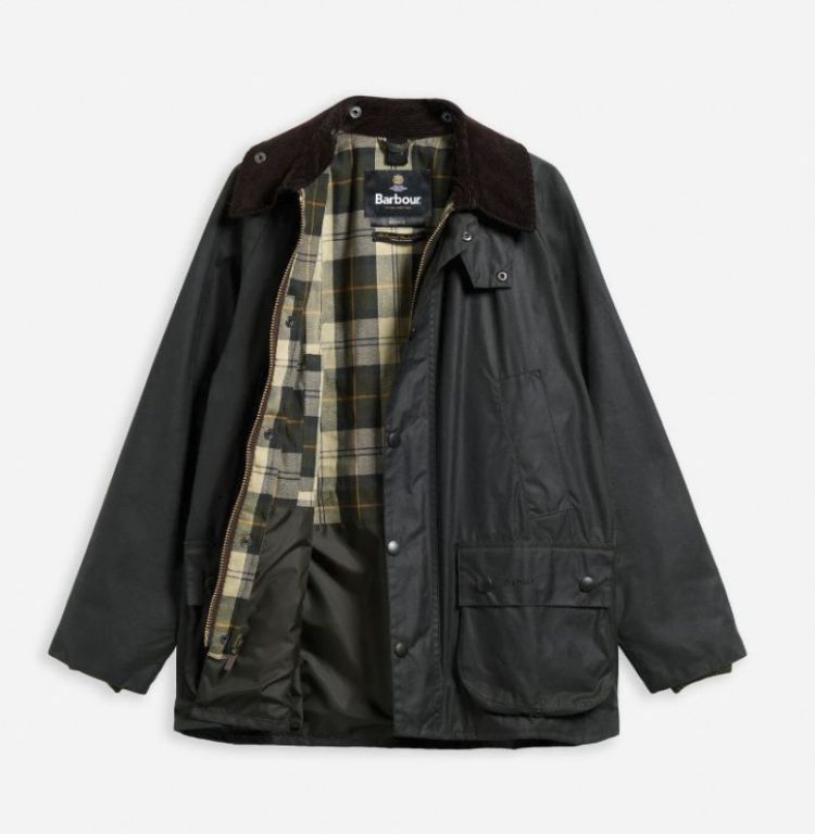 BARBOUR BEDALE WAX JACKET NOS - SG91 SAGE