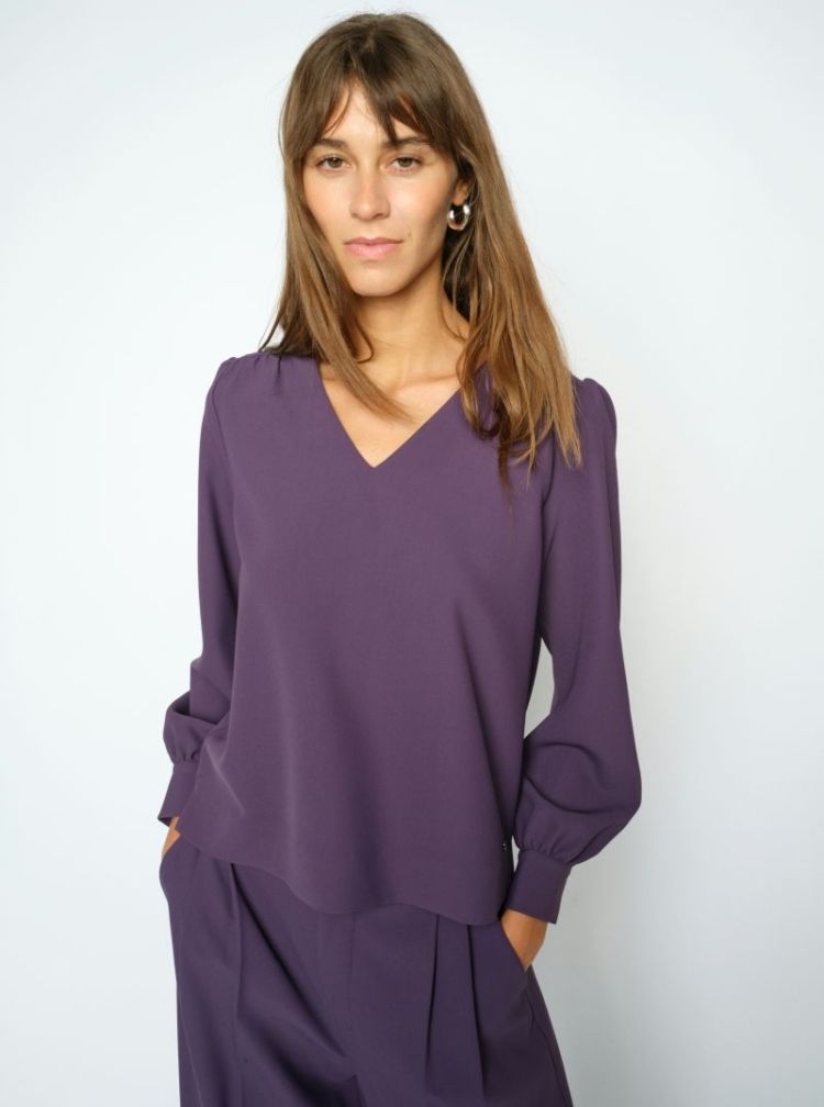 KYLIE MILEY BLOUSE 292 Sweet Grape