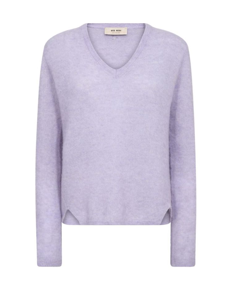 MAPE SOPHIA V-NECK KNIT 280 Violet Tuli