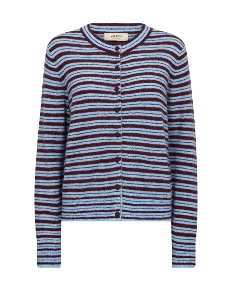 MILVI STRIPE CARDIGAN 278 Port Royale