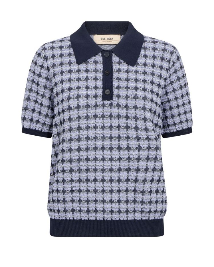 TINK SS POLO KNIT 280 Violet Tuli