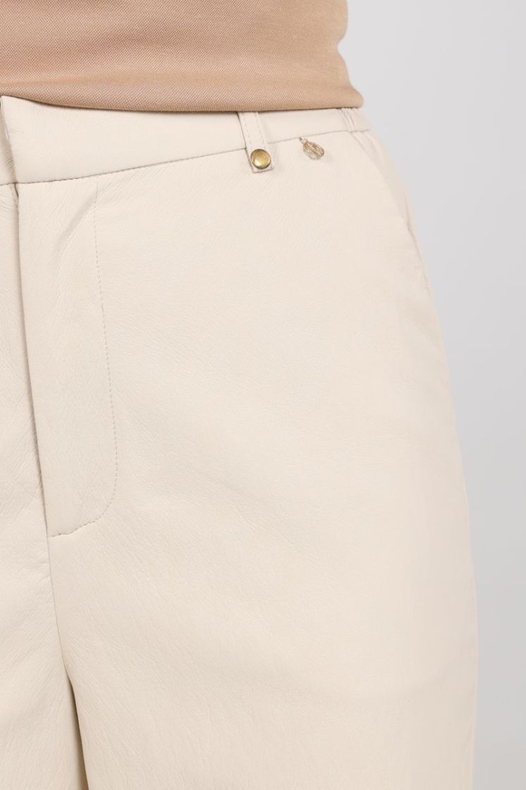 BEVERLY PANTS PU 9 Sand