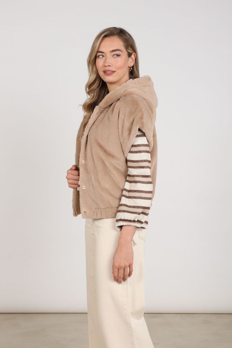 XANDRA GILET 9 Sand