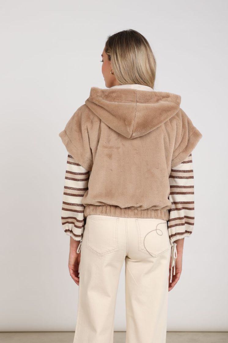 XANDRA GILET 9 Sand