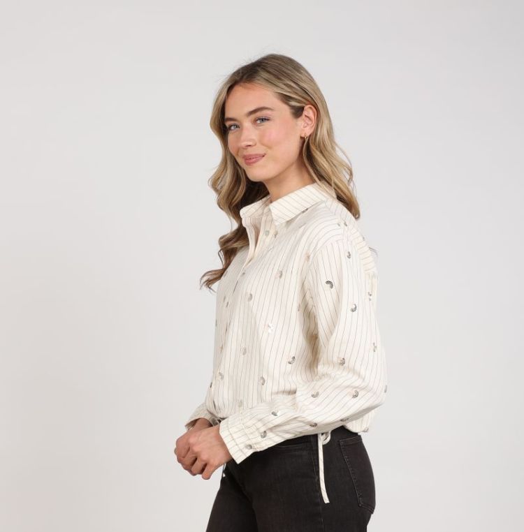 AALIYA BLOUSE PAILLET 17 Off White
