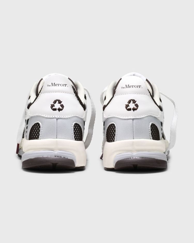 The re-run white silver 157 white/brown