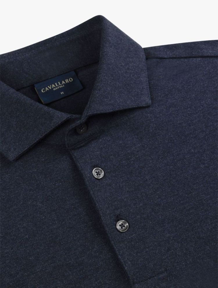 CAMICIA POLO LS 699006 Dark Blu