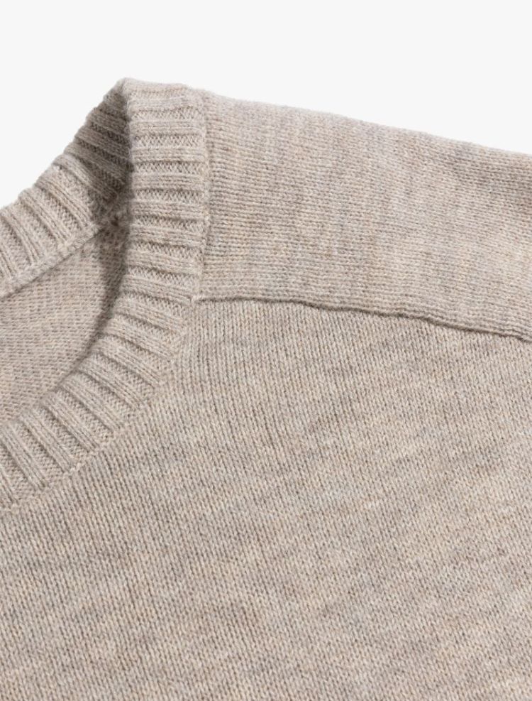 SANMORI ROUND NECK PULLOVER 189000 Dark Kit