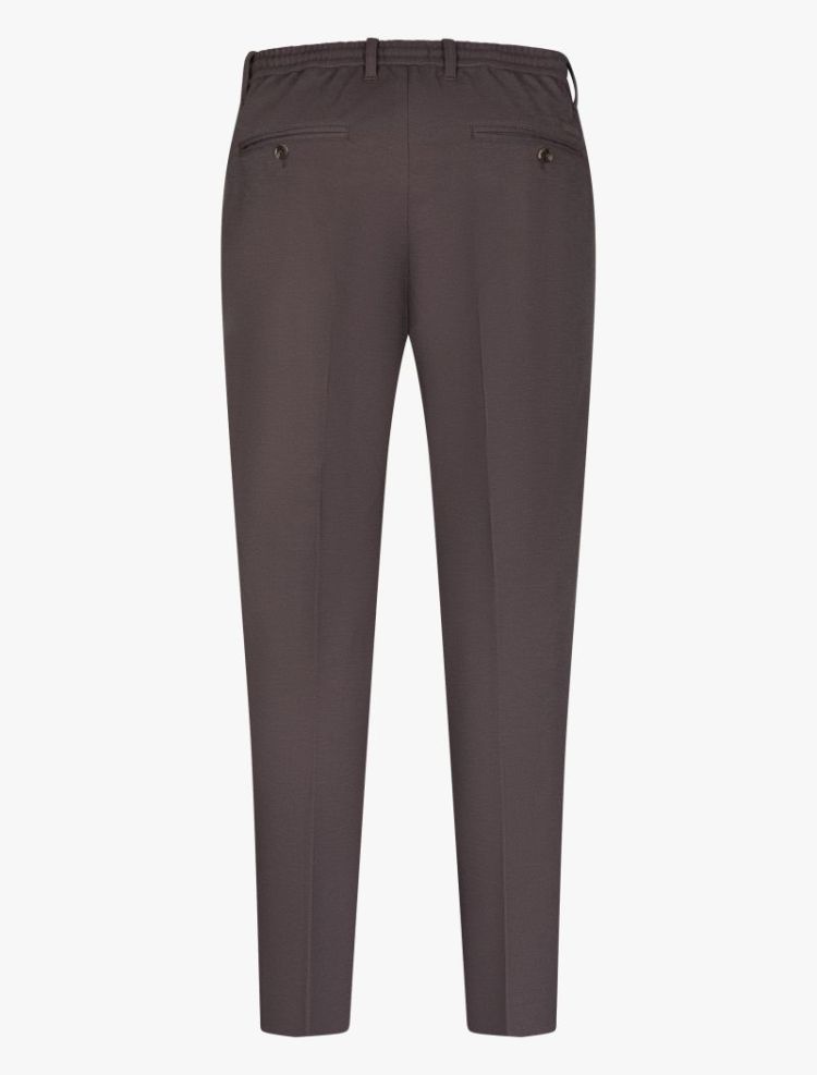 ZERADINO MELANGE TROUSERS 898006 Dark Bro