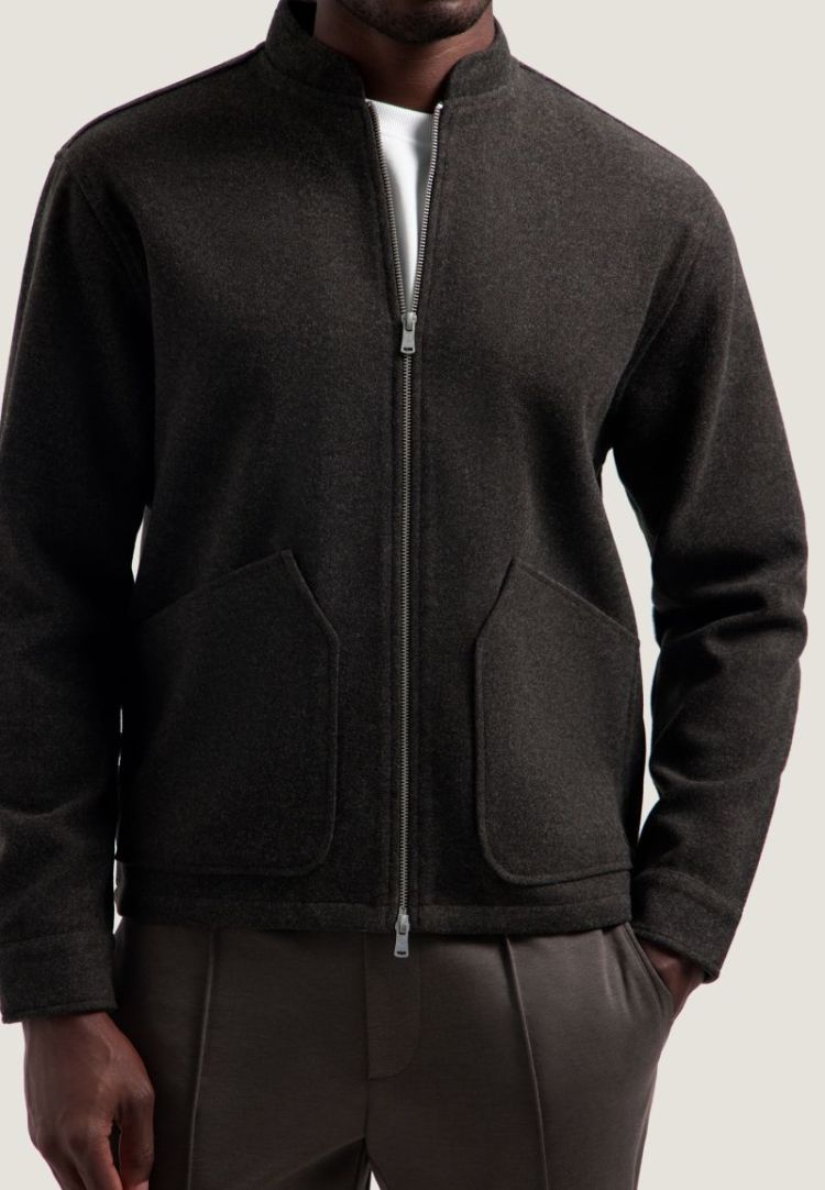 COLE BOMBER 799 Dk. Brown