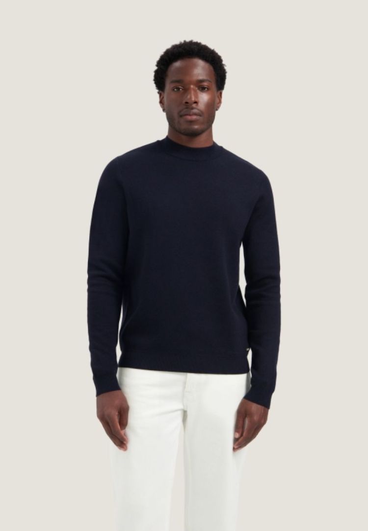 ARCHER MOCKNECK 649 Dk. Navy
