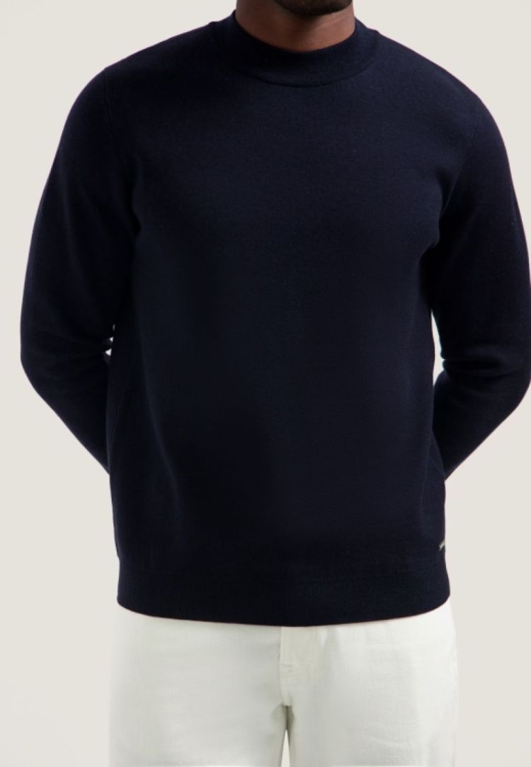 ARCHER MOCKNECK 649 Dk. Navy