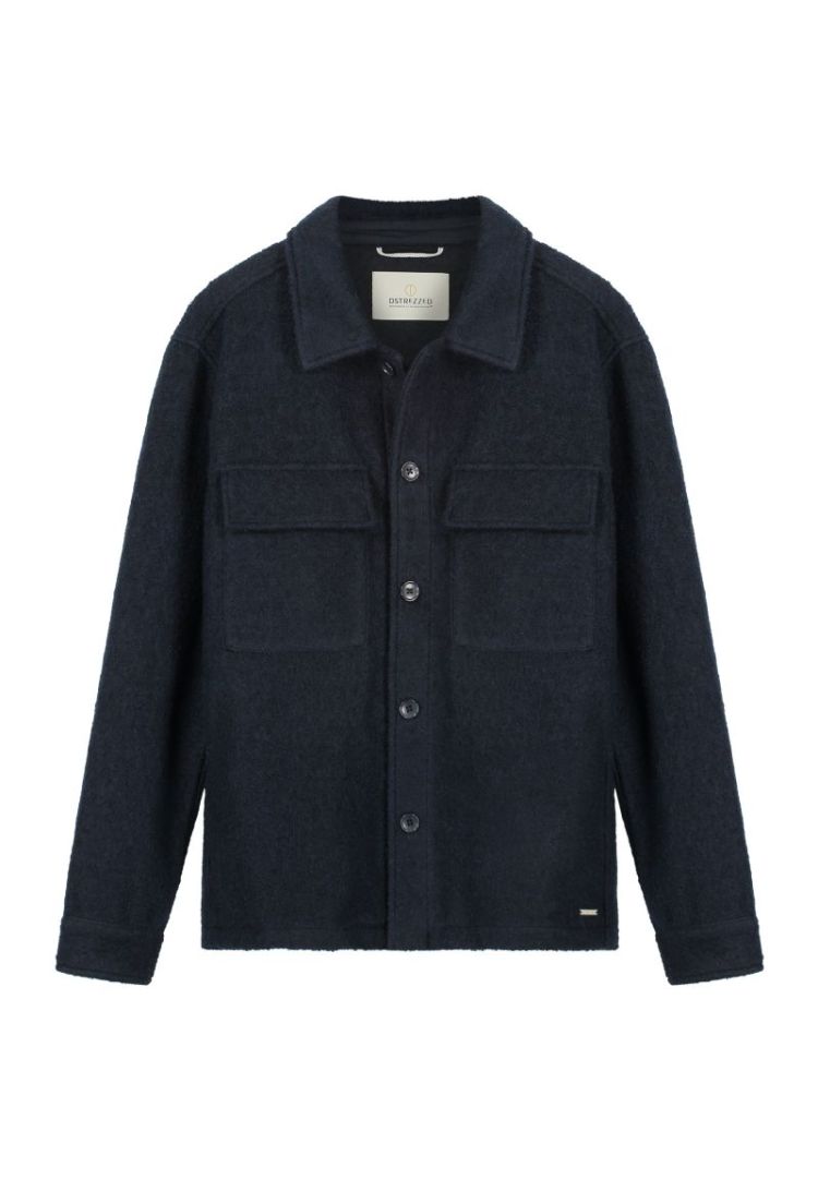 RILEY TEDDY OVERSHIRT 649 Dk. Navy