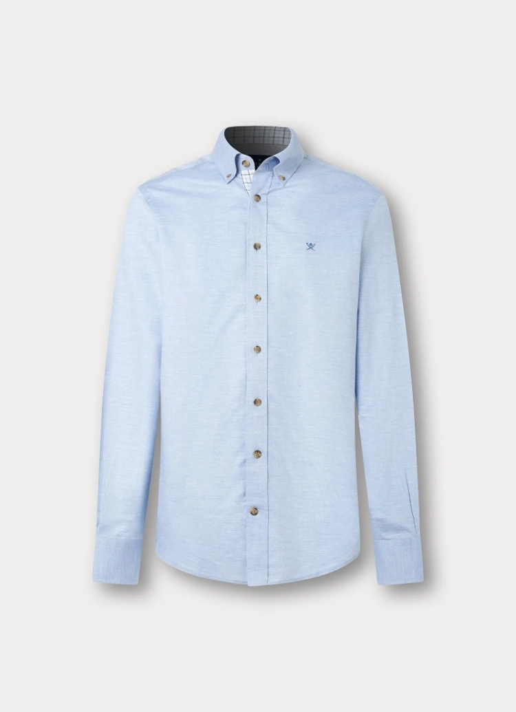 flannel multi trim 501 light blue
