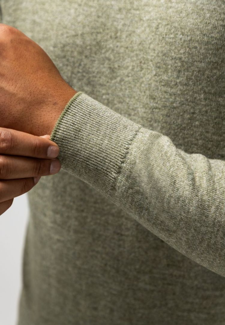 Pullovers 3719 mosgroen G