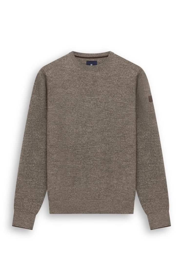 Pullovers 8919 donkerbrui