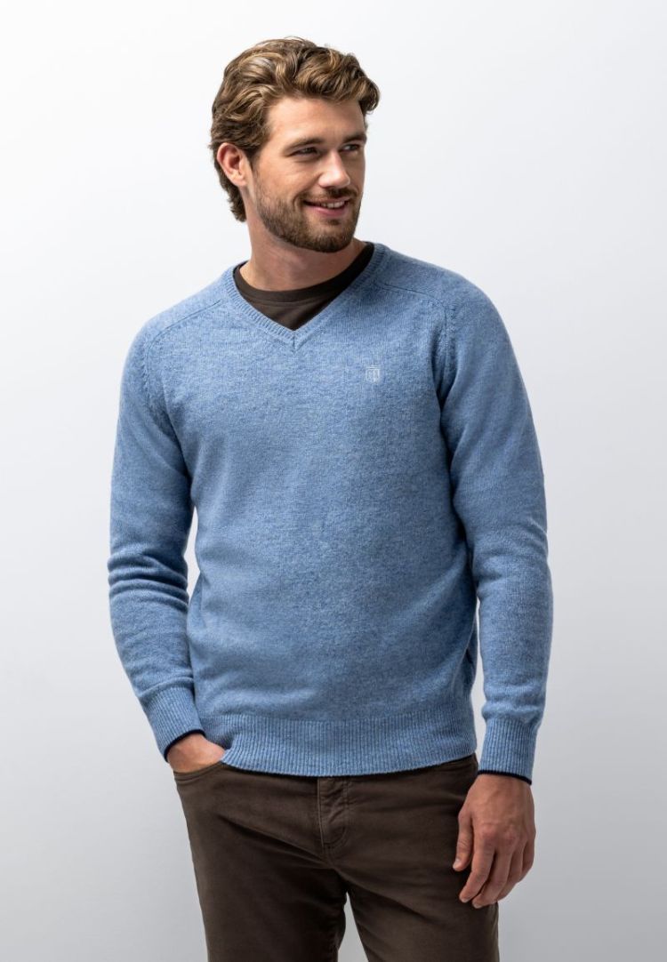 Pullovers 5600 grijsblauw